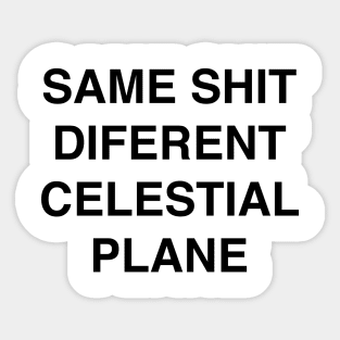 CELESTIAL PLANE Sticker